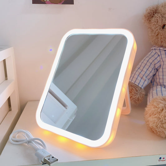 Desktop LED Vanity Mirror Portable - royale industry