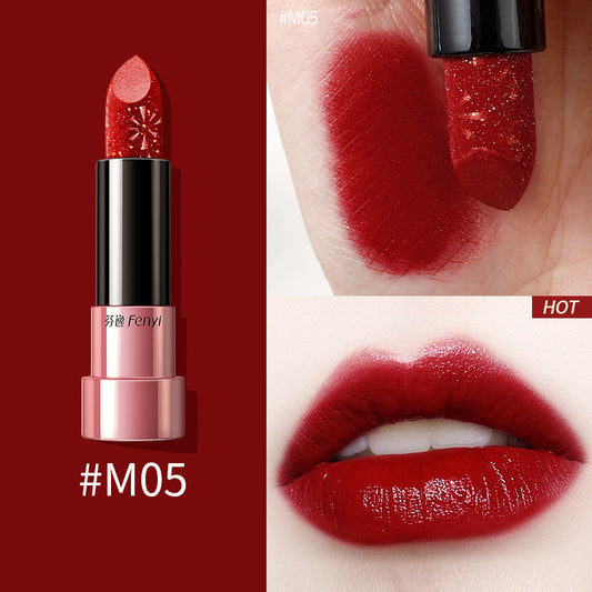 Lipstick Moisturizing Matte Matte Lipstick - Chic Beauty 